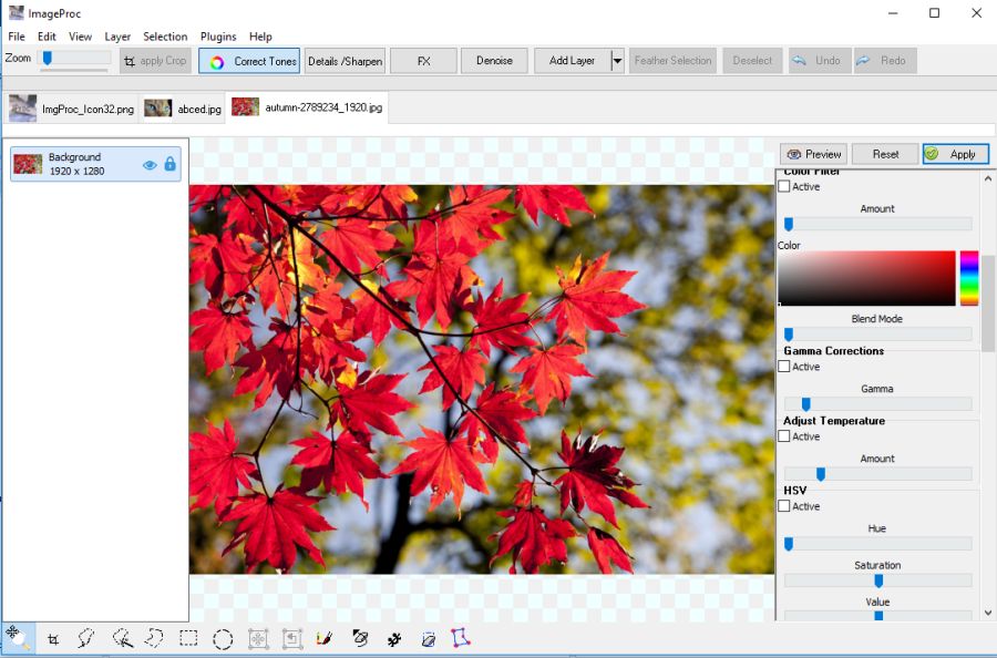 ImageProc lets you improve your photos